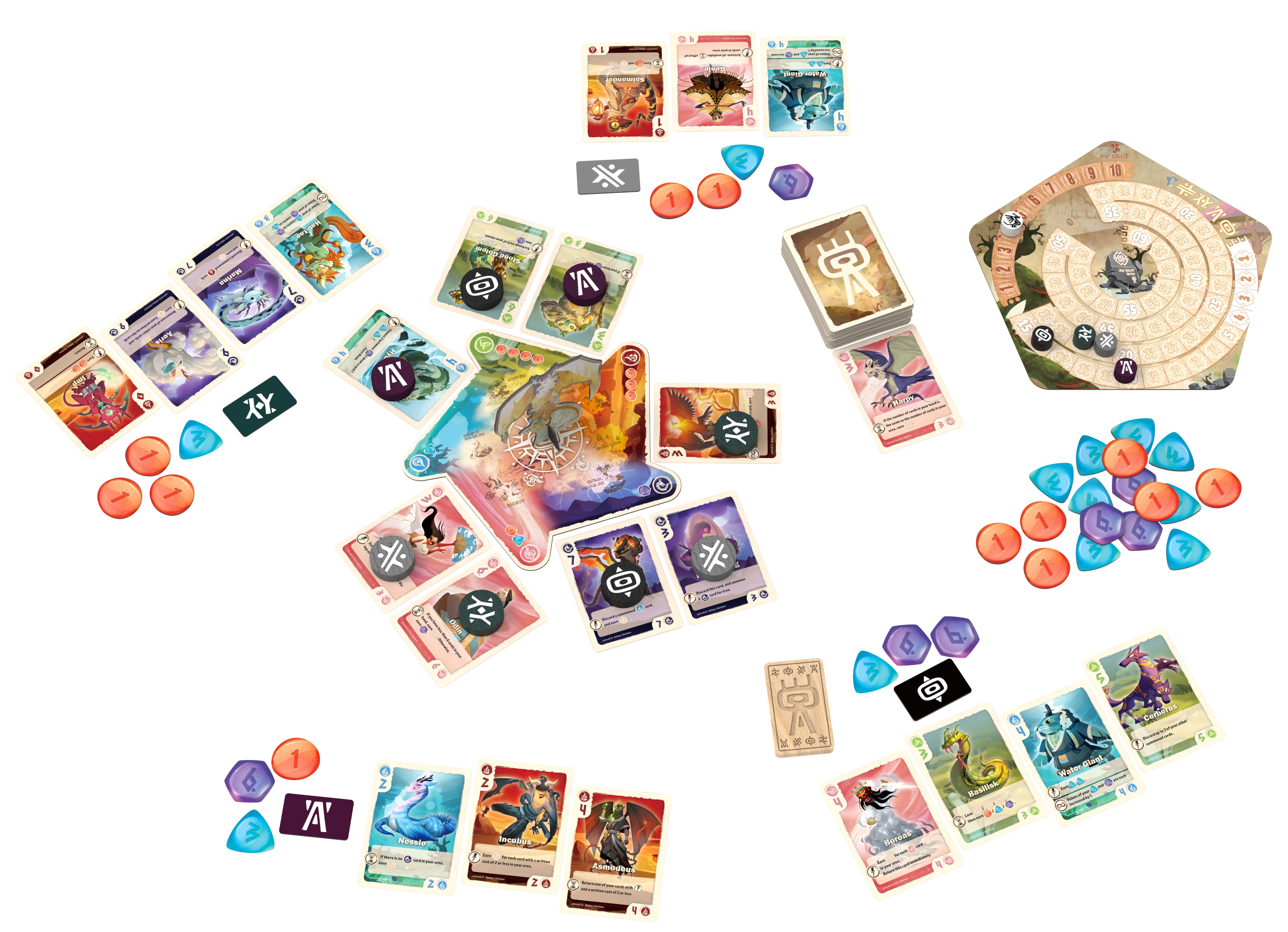 Настольная игра Долина Вечности (The Vale of Eternity), бренду Games 7Days, для 2-4 гравців, час гри < 60мин. - 3 - KUBIX 