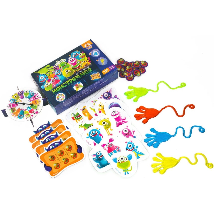Настільна гра Монстроманія, бренду Vladi Toys, для 2-4 гравців - 2 - KUBIX 