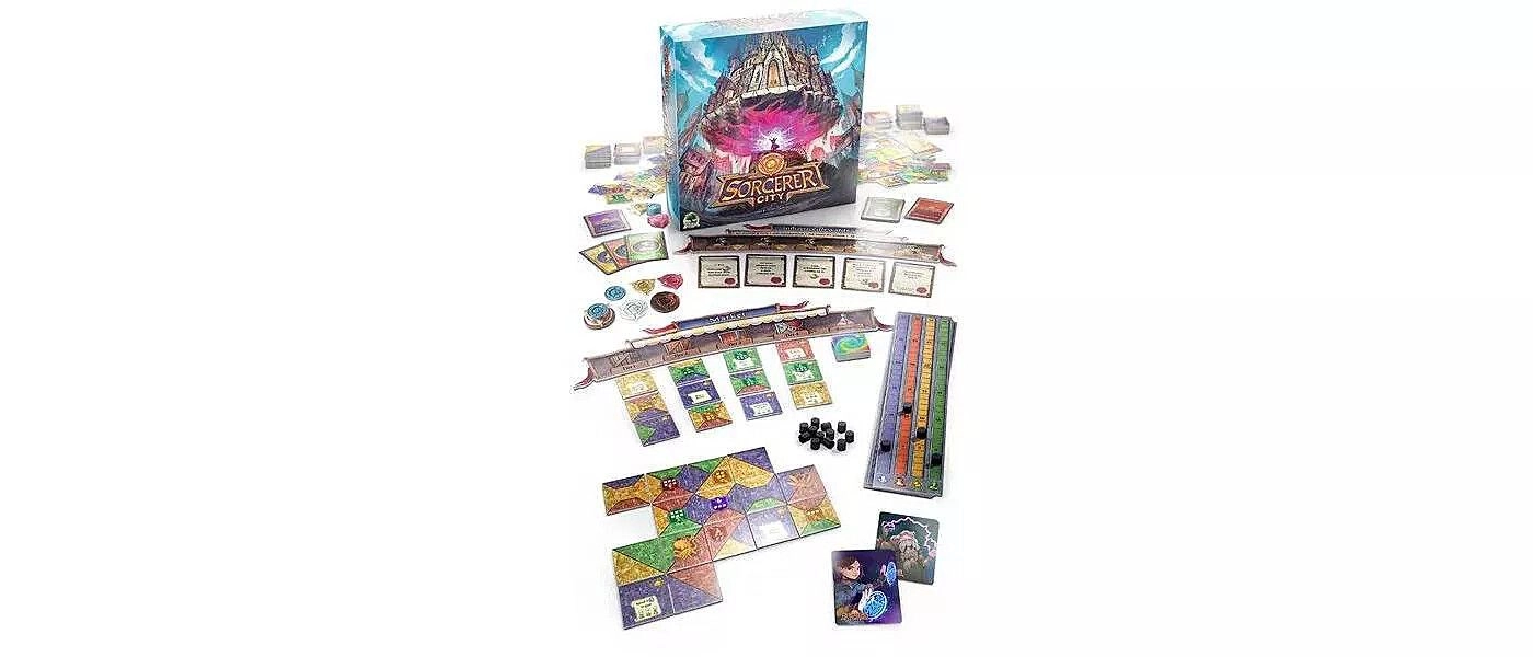Настольная игра Sorcerer City (Город Чародеев) (EN), для 1-6 гравців, час гри < 60мин. - 2 - KUBIX 