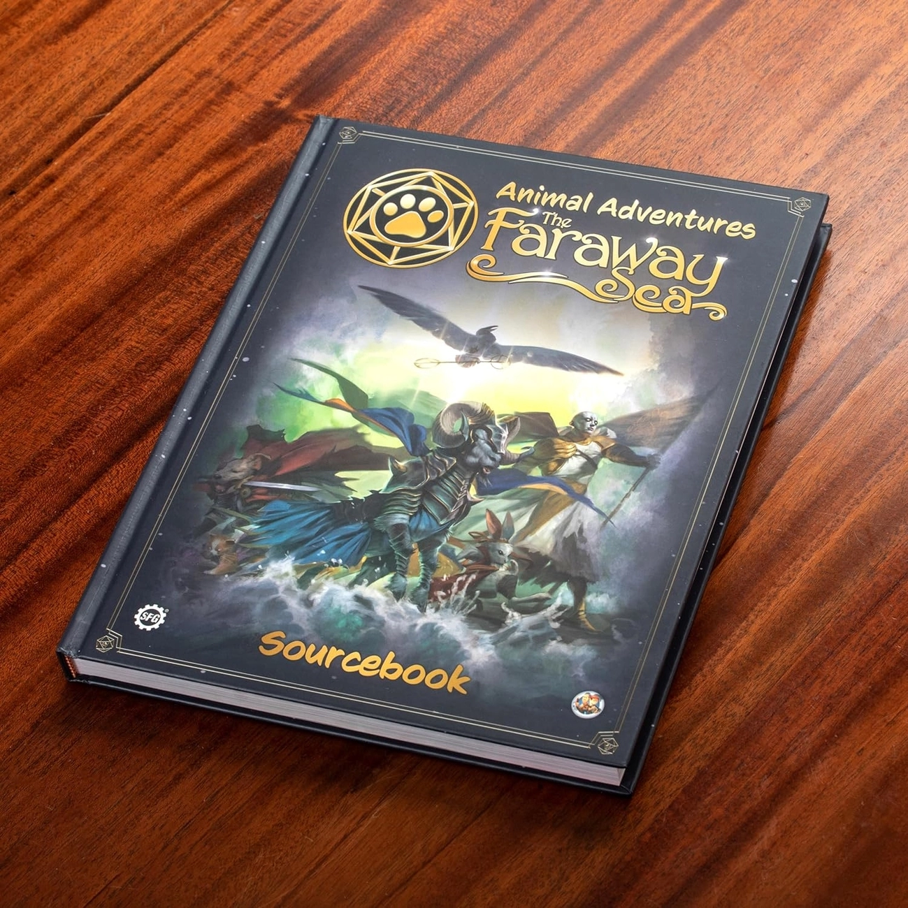 Настільа гра Animal Adventures: The Faraway Sea Sourcebook (EN), бренду Steamforged Games Ltd., для 2-2 гравців, час гри < 60хв. - 2 - KUBIX 