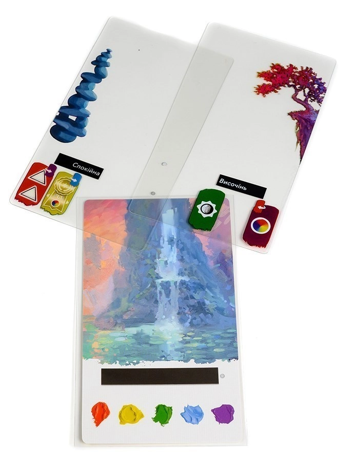 Настольная игра Живопись. Отражения (Canvas: Reflections), бренду Игромаг, для 1-5 гравців, час гри < 30мин. - 14 - KUBIX 