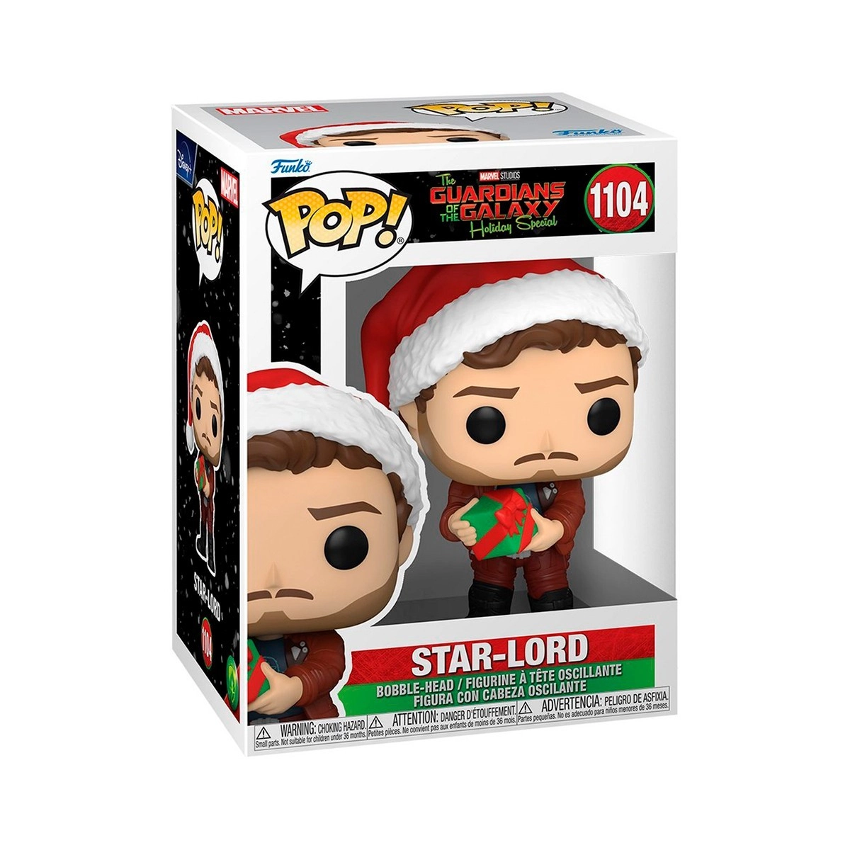 Игровая фигурка FUNKO POP! ЗОРЯНЫЙ ЛОРД (Star-Lord) The Guardians of the Galaxy #1104, бренду Funko - 5 - KUBIX 