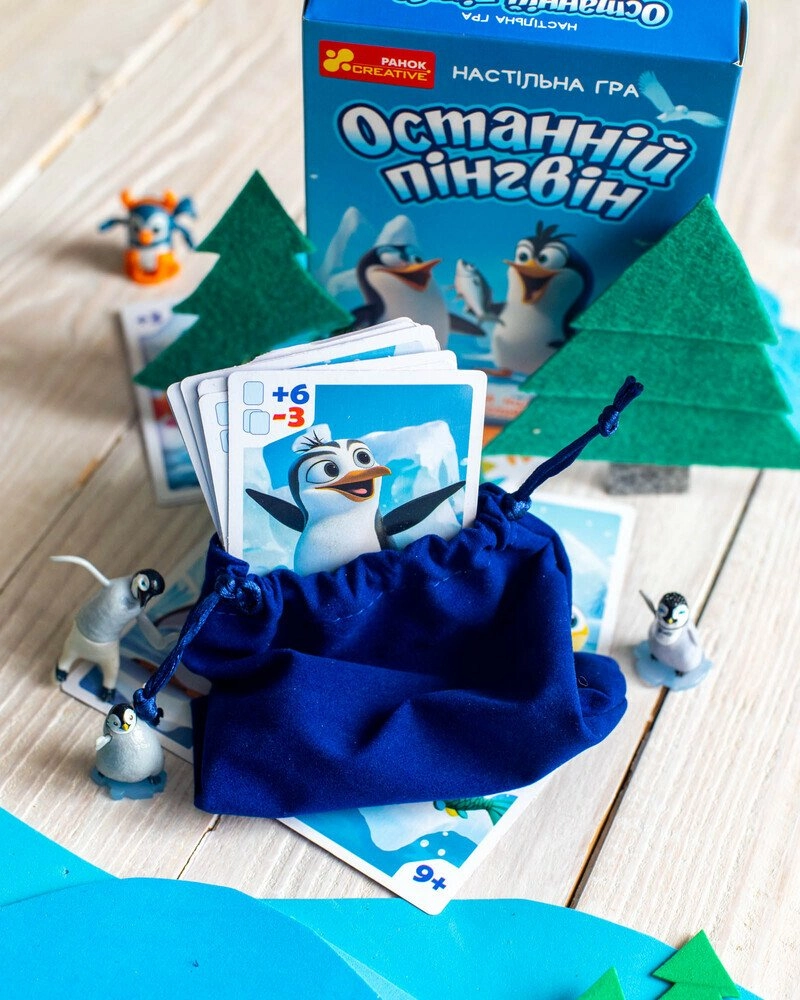 Настольная игра Последний пингвин, бренду Ранок - 5 - KUBIX 