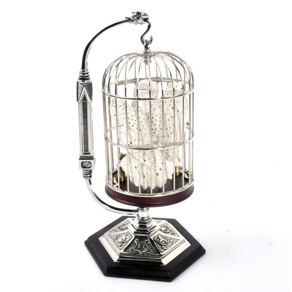 Фігурка Хедвіг у її клітці. Гаррі Поттер (Miniature Hedwig and Cage. HARRY POTTER) - 3 - KUBIX 