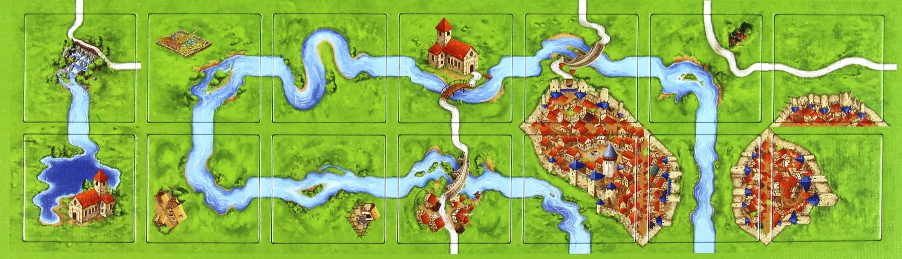Каркассон. Велике зібрання (Carcassonne Big Box), бренду Feelindigo, для 2-6 гравців, час гри < 60хв. - 7 - KUBIX 