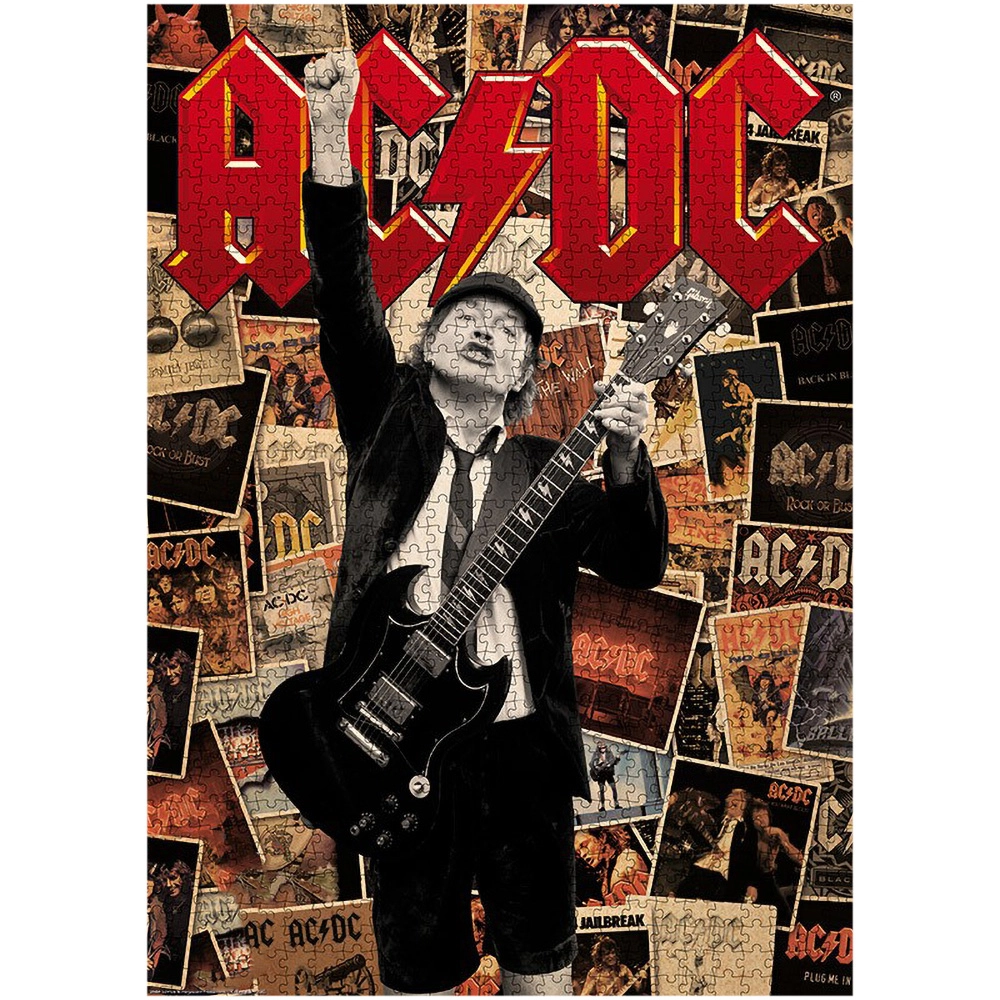 Пазл AC/DC Angus Collage (1000 шт.) - 2 - KUBIX 