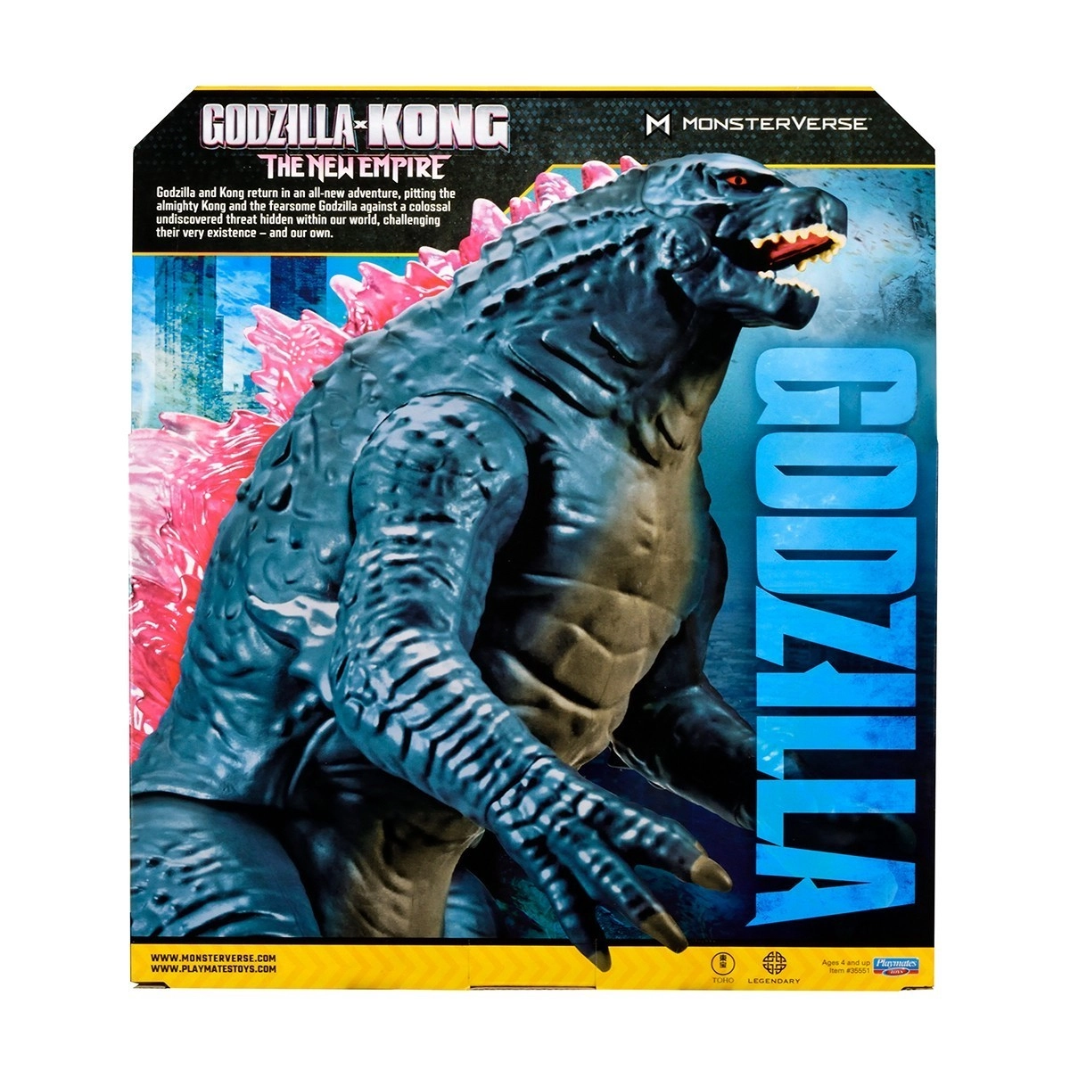 Фигурка GODZILLA X. KONG – ГОДЗИЛЛА ГИГАНТ (28 см), бренду MonsterVerse - 5 - KUBIX 