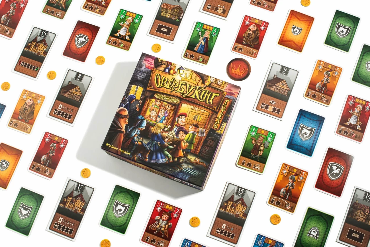 Настольная игра Овербукінг (Overbooking), бренду Fun Games Shop, для 2-4 гравців, час гри < 30мин. - 6 - KUBIX 