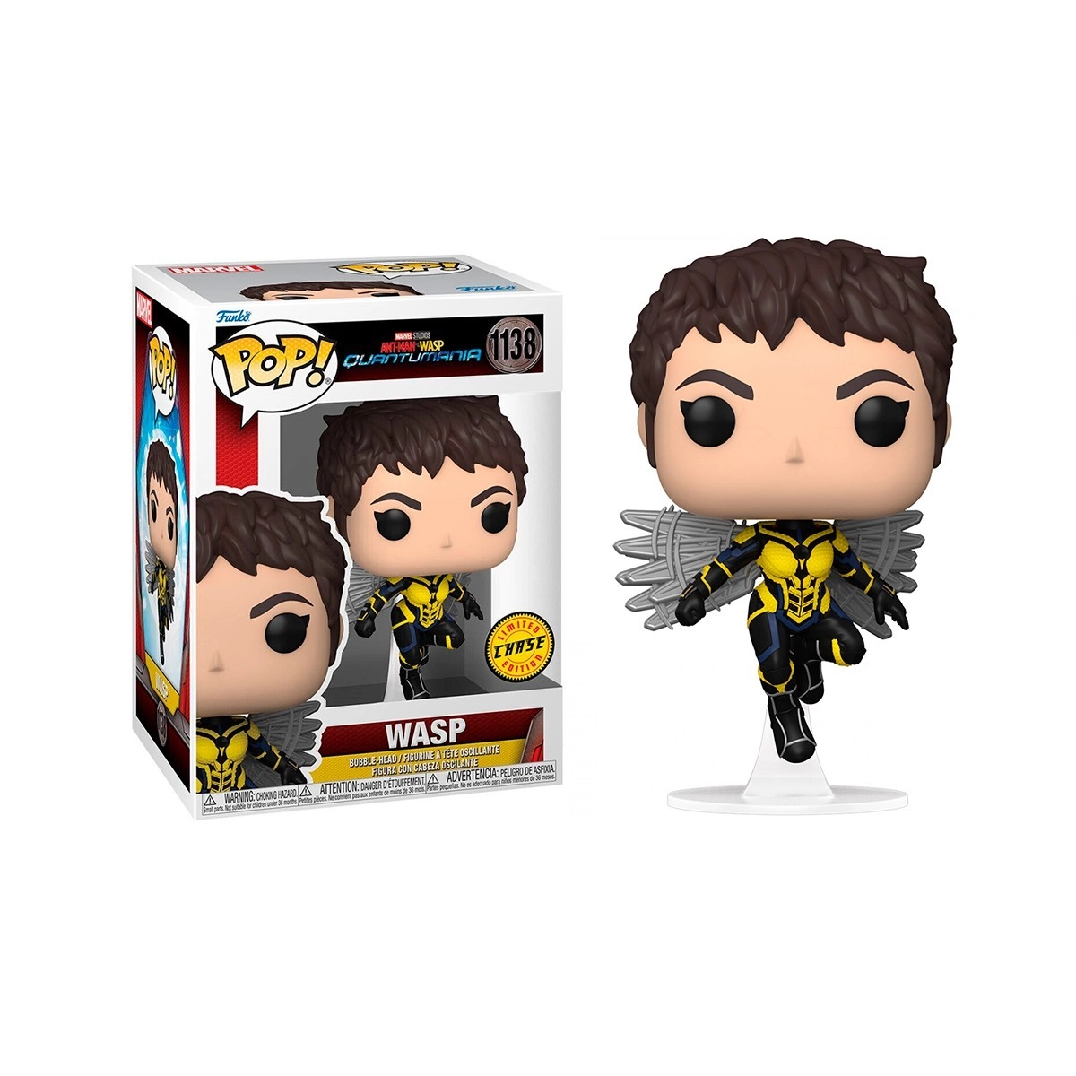 Игровая фигурка FUNKO POP! ОСА (the Wasp) Ant-Man and the Wasp Quantumania: #1138, бренду Funko - 3 - KUBIX 