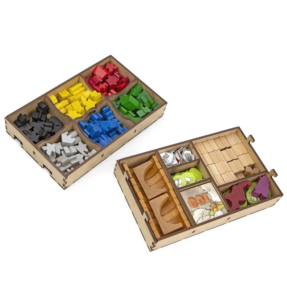 Органайзер для настольной игры Каркассон (Organizer for boardgame Carcassonne), бренду Tower Rex - 8 - KUBIX 