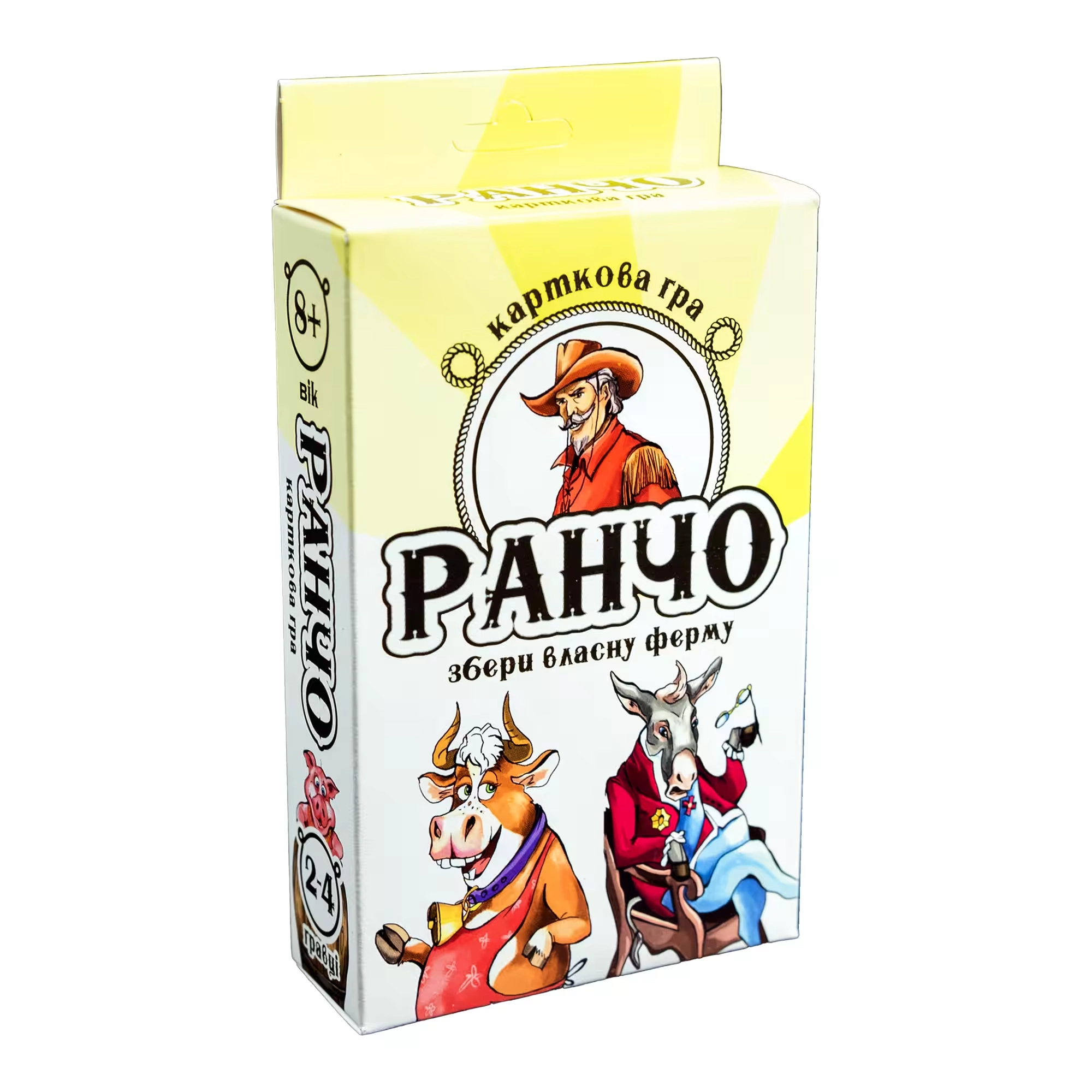 Настільна гра Ранчо, бренду Strateg, для 2-6 гравців - KUBIX