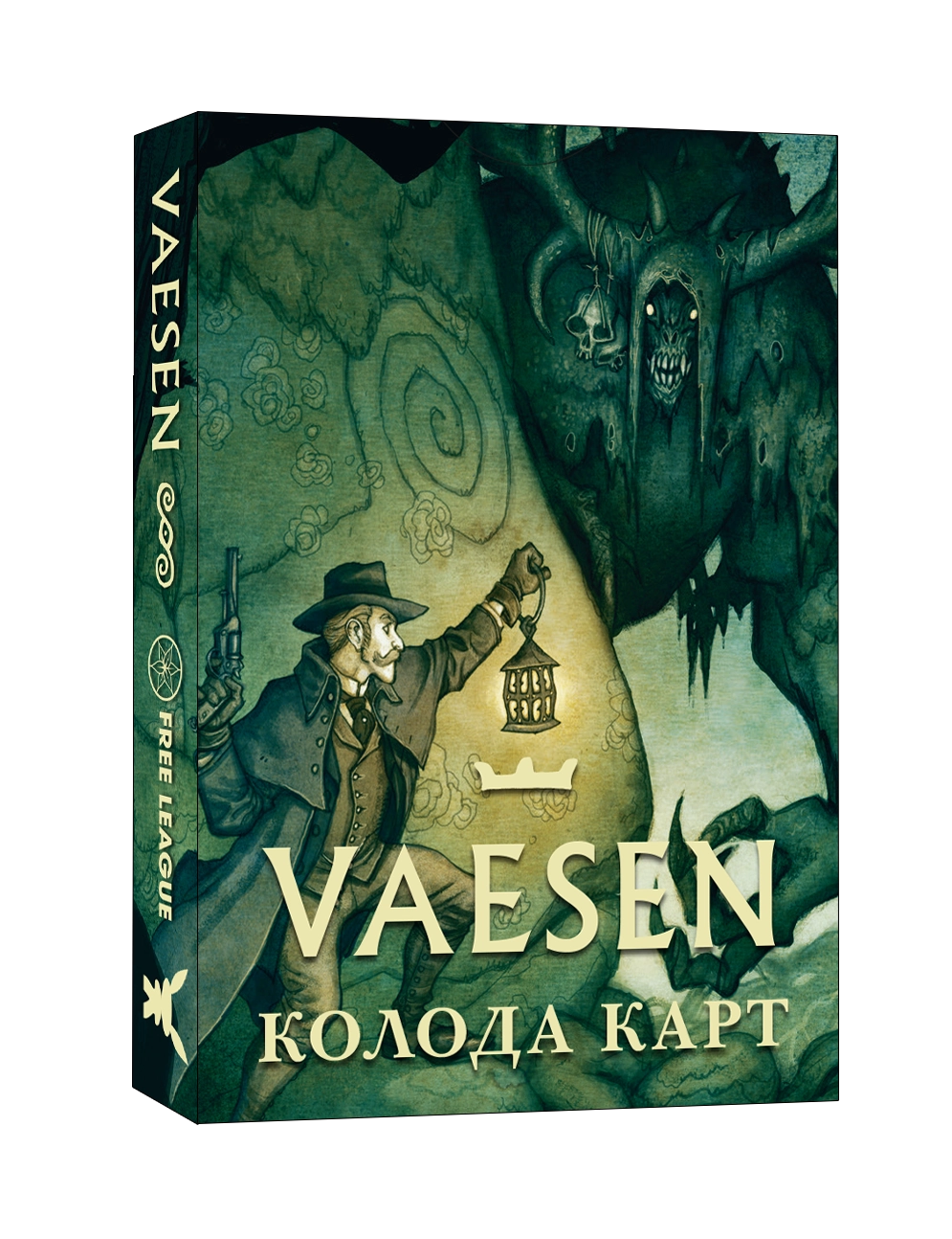 Настільна гра Vaesen. Колода карт, бренду Geekach Games - KUBIX