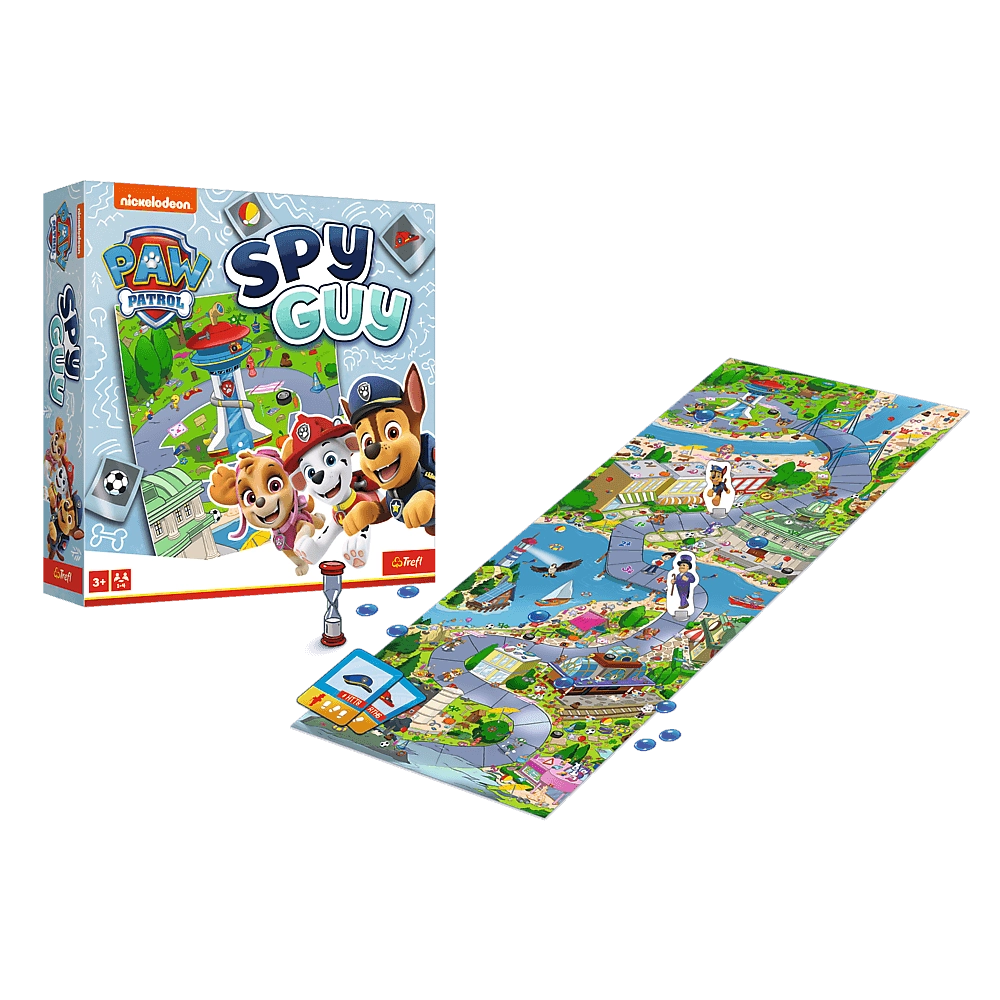 Настільна гра Шпигун. Щенячий патруль (Spy Guy. Paw Patrol), бренду Trefl, для 1-4 гравців, час гри < 30хв. - 4 - KUBIX 