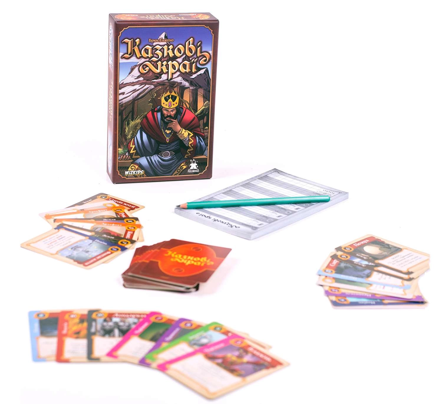 Настольная игра Фантастические Королевства (Fantasy Realms), бренду Feelindigo, для 3-6 гравців, час гри < 30мин. - 5 - KUBIX 