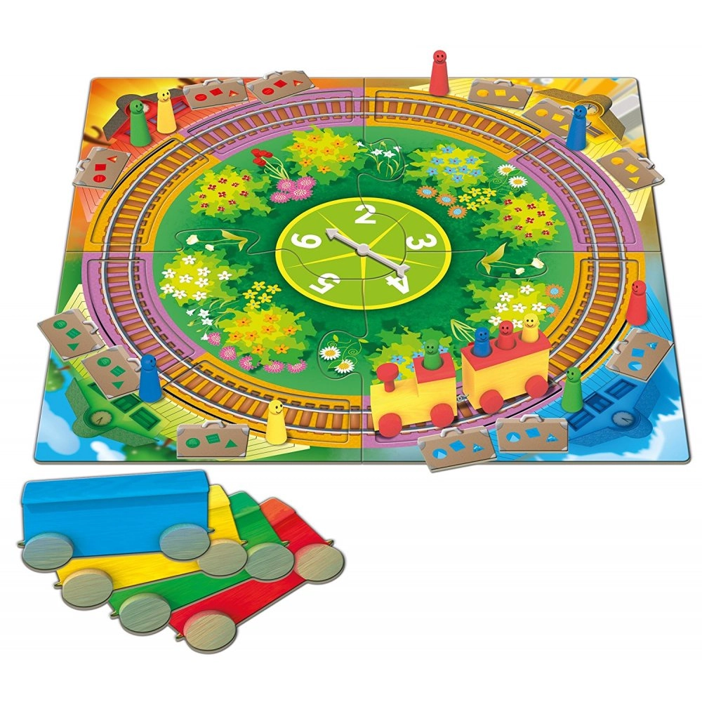 Настільна гра Мій перший потяг (The little train game), бренду Tactic, для 2-4 гравців, час гри < 30хв. - 4 - KUBIX 