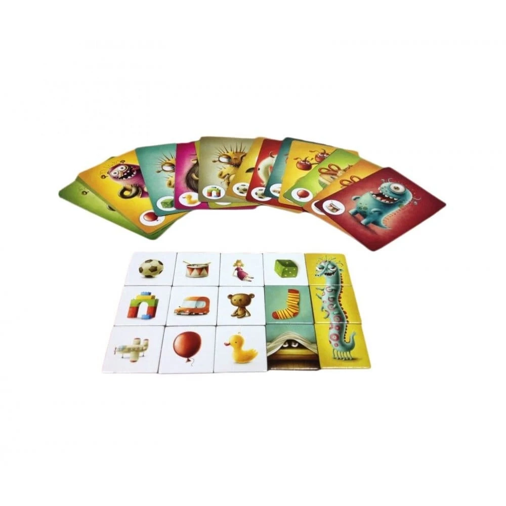 Настольная игра Монстры, в шкаф! (Monster Chase!), бренду Granna, для 1-5 гравців, час гри < 30мин. - 2 - KUBIX 