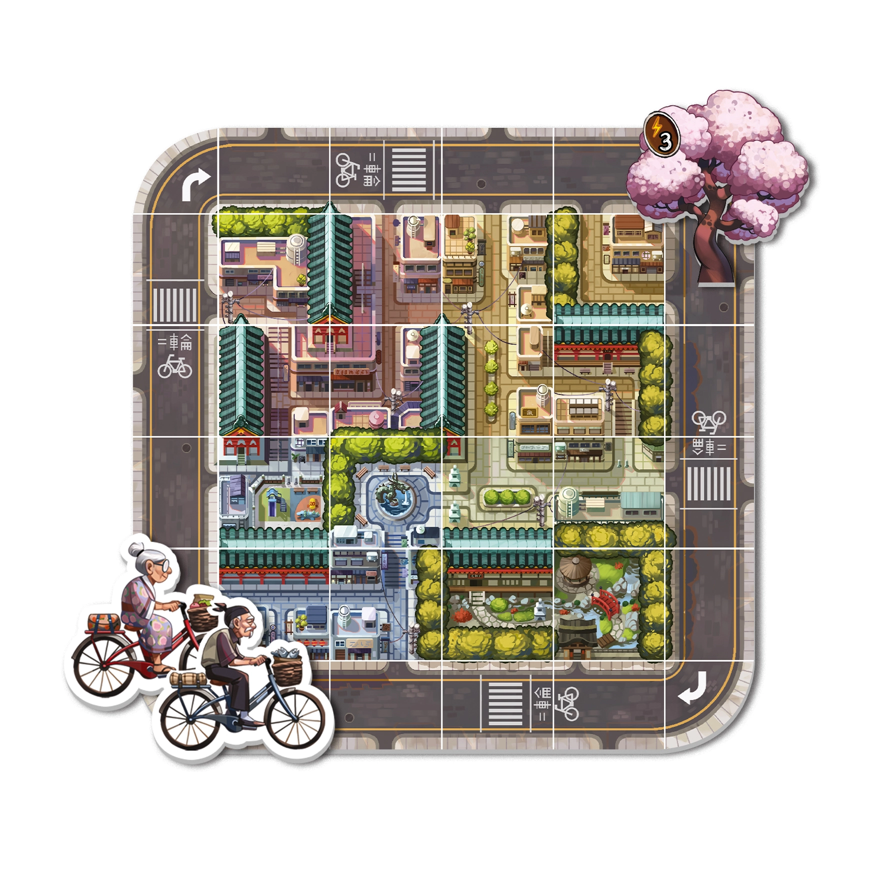 Настольная игра Котики Киото (Kyoto no Neko), бренду Woodcat, для 2-4 гравців, час гри < 60мин. - 7 - KUBIX 