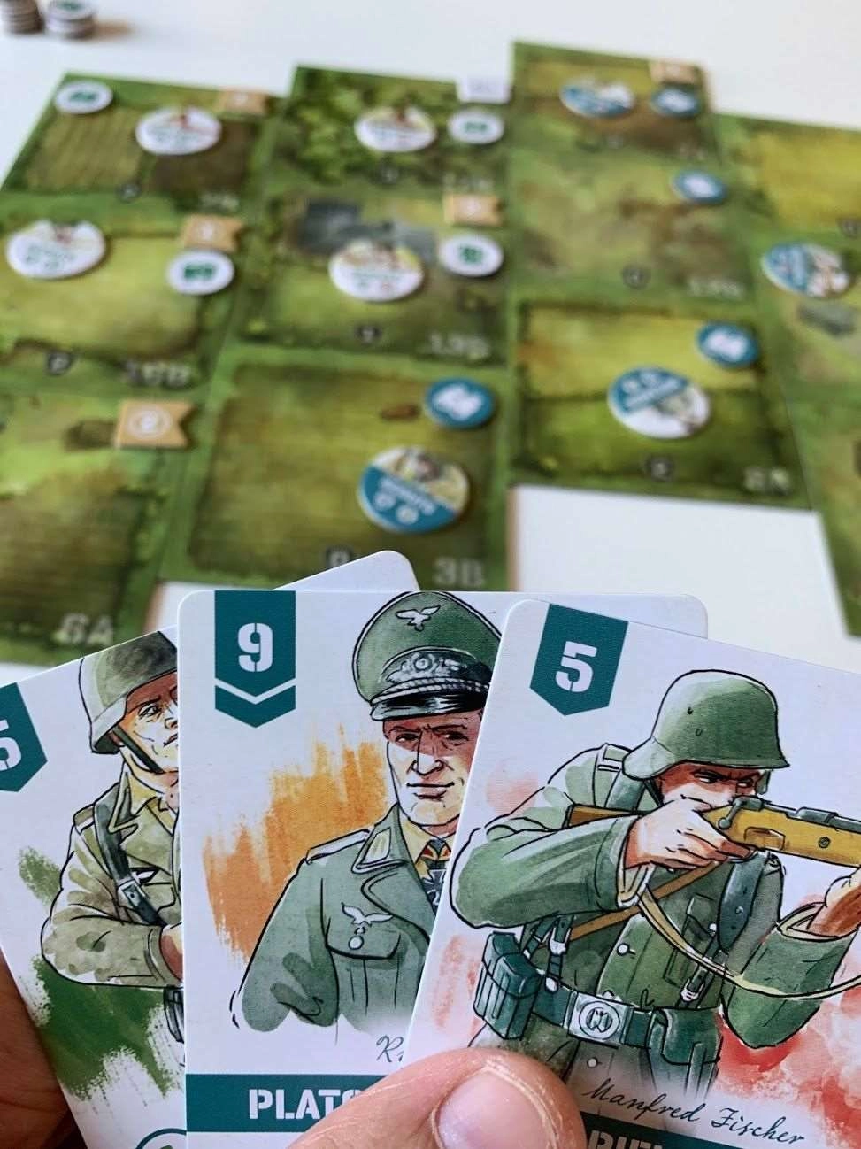 Настольная игра Отважные. Нормандия (Undaunted: Normandy), бренду Lord of Boards, для 2-2 гравців, час гри < 60мин. - 7 - KUBIX 