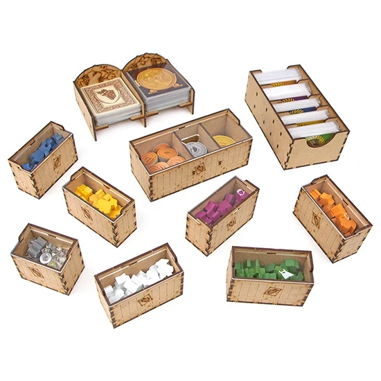 Органайзер для настольной игры Виноделие / Organizer for boardgame Viticulture, бренду Tower Rex - 2 - KUBIX 