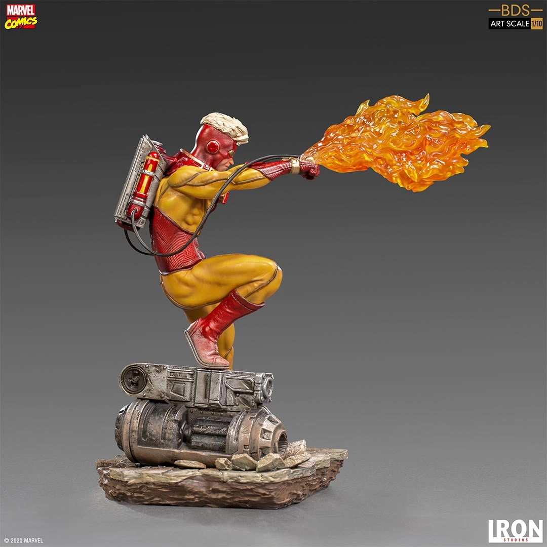 Статуэтка Пиро. Люди Икс (MARVEL X-Men Pyro) - 4 - KUBIX 