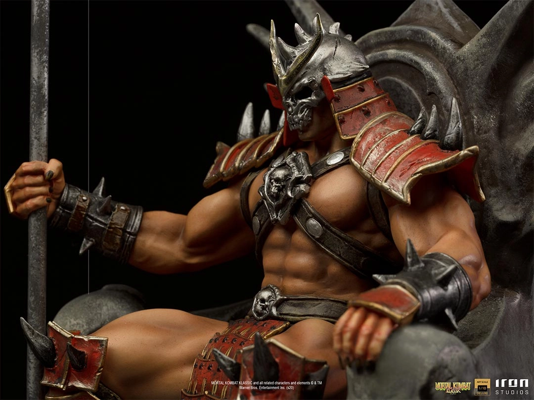 Статуетка Шао Кан (MORTAL KOMBAT 11 Shao Kahn art scale 1/10) - 4 - KUBIX 