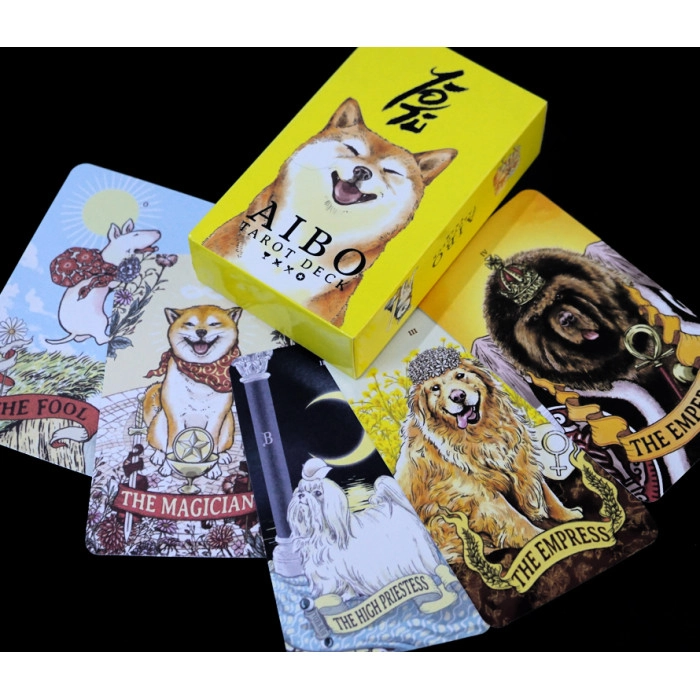 Карти ТАРО Собака Айбо (TARO cards Dog Aibo) - 3 - KUBIX 