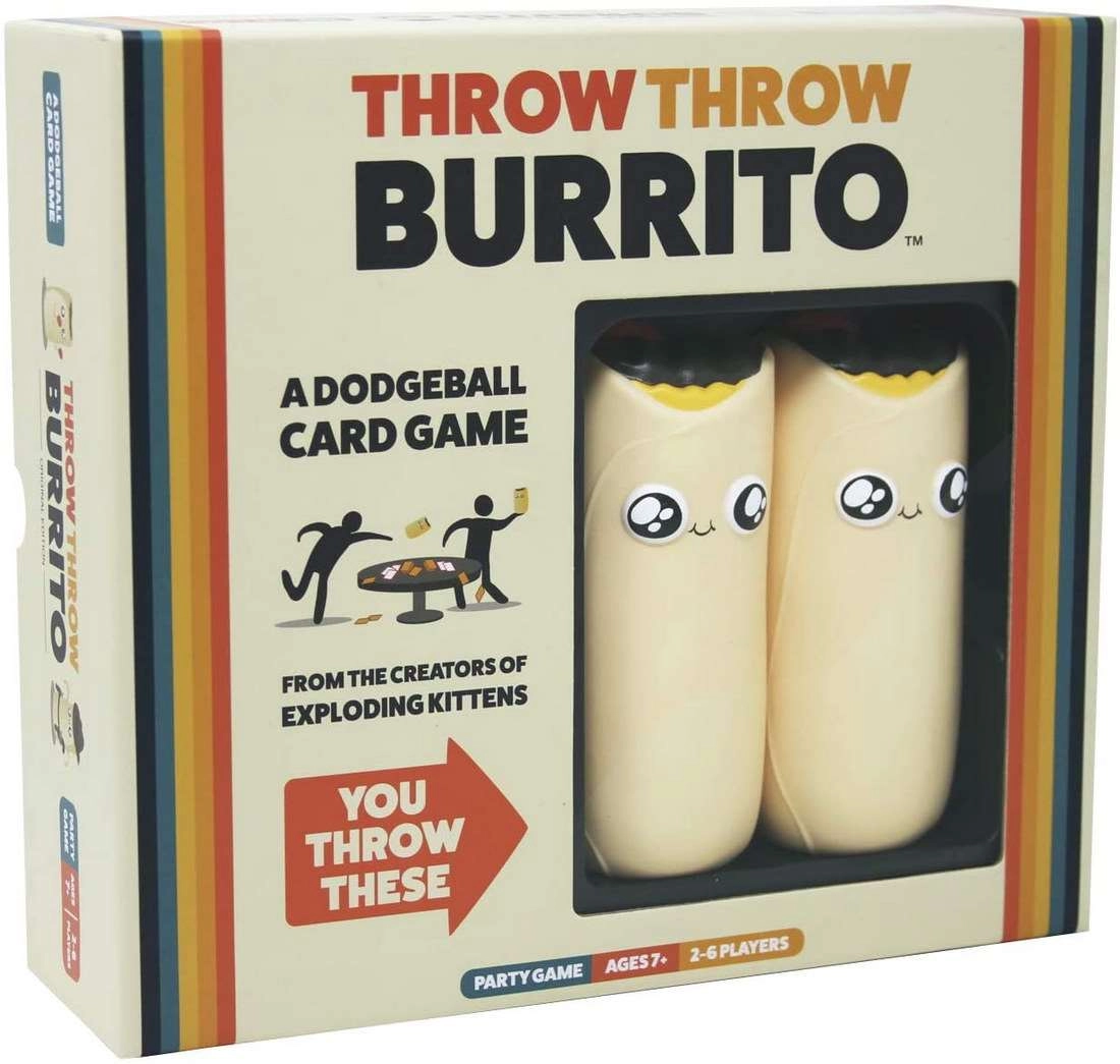 Настільна гра Кидай Бурито! (Throw Throw Burrito) (EN), бренду Geekach Games, для 2-6 гравців, час гри < 30хв. - KUBIX