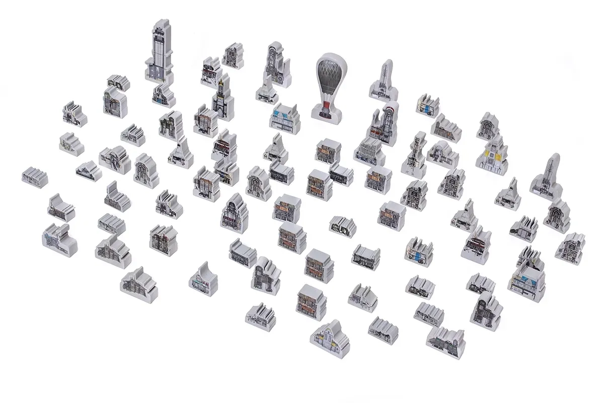 Настільна гра Фростпанк: Дерев'яне місто (Frostpunk: The Board Game. Timber City), бренду Fun Geek Shop - 5 - KUBIX 