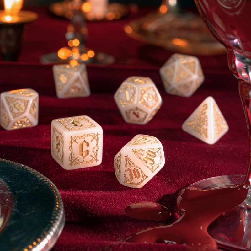 Набор кубиков Bloodsucker Immortal Dice Set (7), бренду Q-Workshop - 5 - KUBIX 
