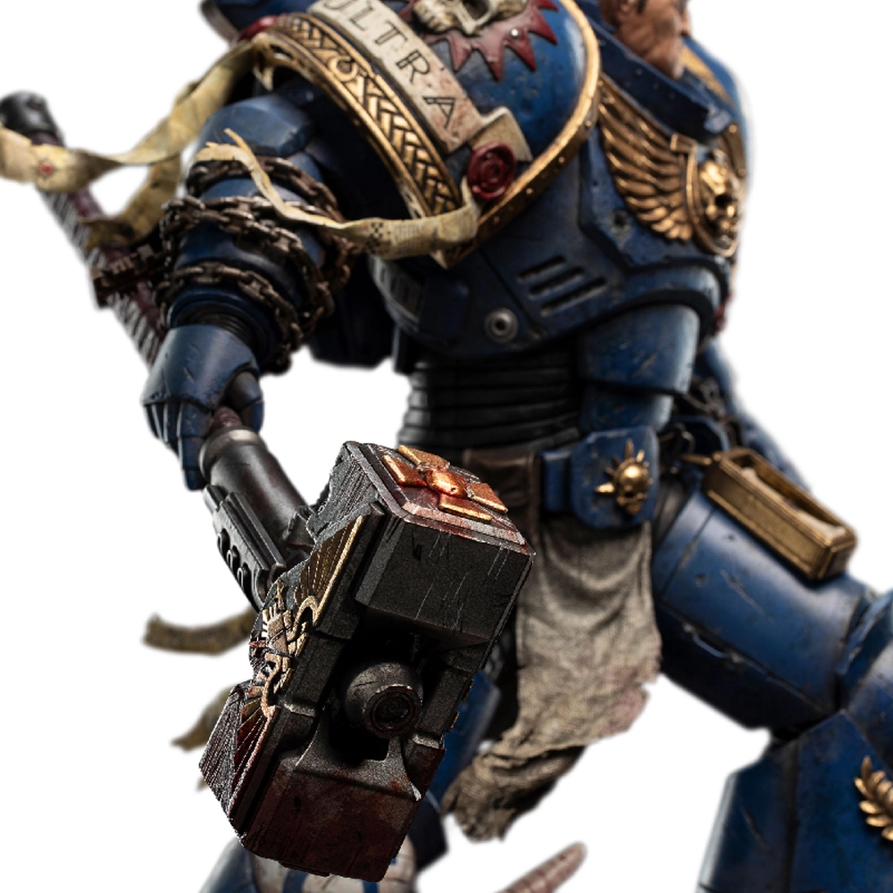 Статуэтка Лейтенант Титус. Вархамер 40К (WARHAMMER 40K Lieutenant Titus. Limited Edition) - 4 - KUBIX 