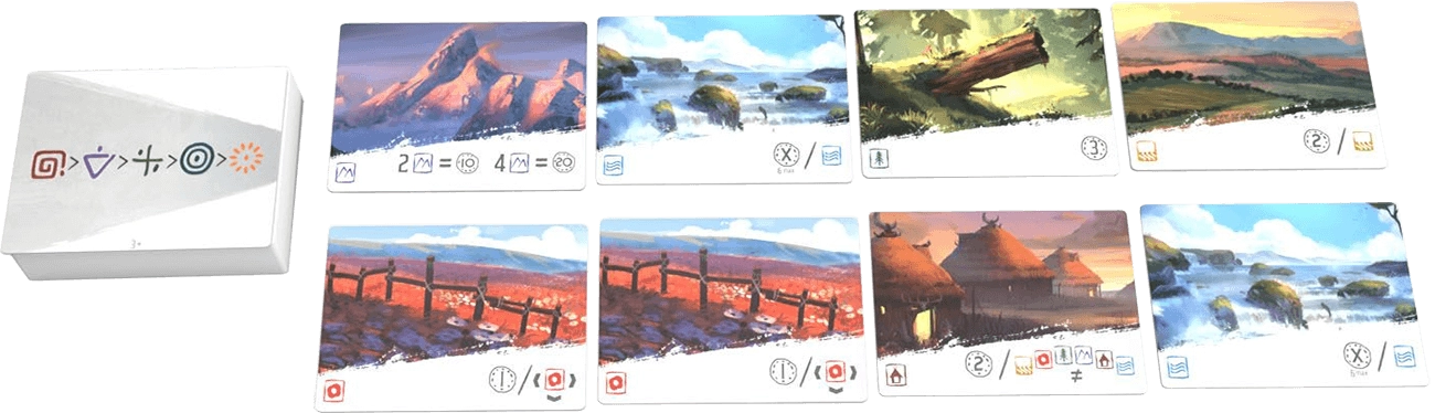 Настольная игра Ваальбара (Vaalbara), бренду Games 7Days, для 2-5 гравців, час гри < 30мин. - 2 - KUBIX 