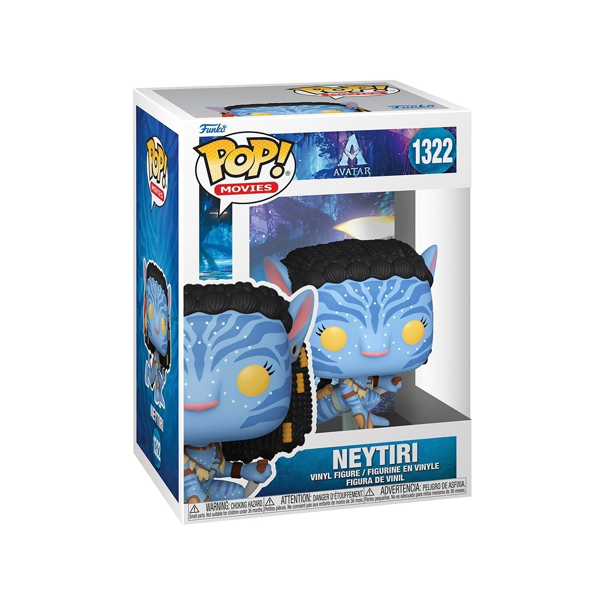Игровая фигурка FUNKO POP! НЕЙТІРІ (Neytiri) Avatar #1322, бренду Funko - 7 - KUBIX 