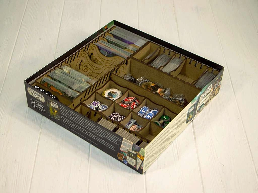 Органайзер для настольной игры Древний Ужас (Organizer for boardgame Eldritch Horror), бренду Tower Rex - 2 - KUBIX 