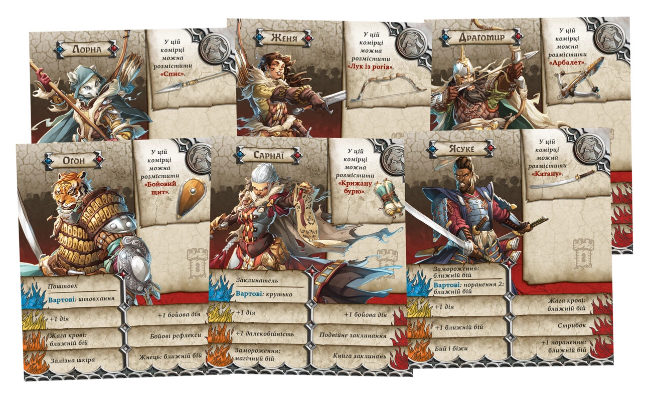Настільна гра Зомбіцид. Біла смерть (Zombicide: White Death), бренду Geekach Games, для 1-6 гравців, час гри < 30хв. - 7 - KUBIX 