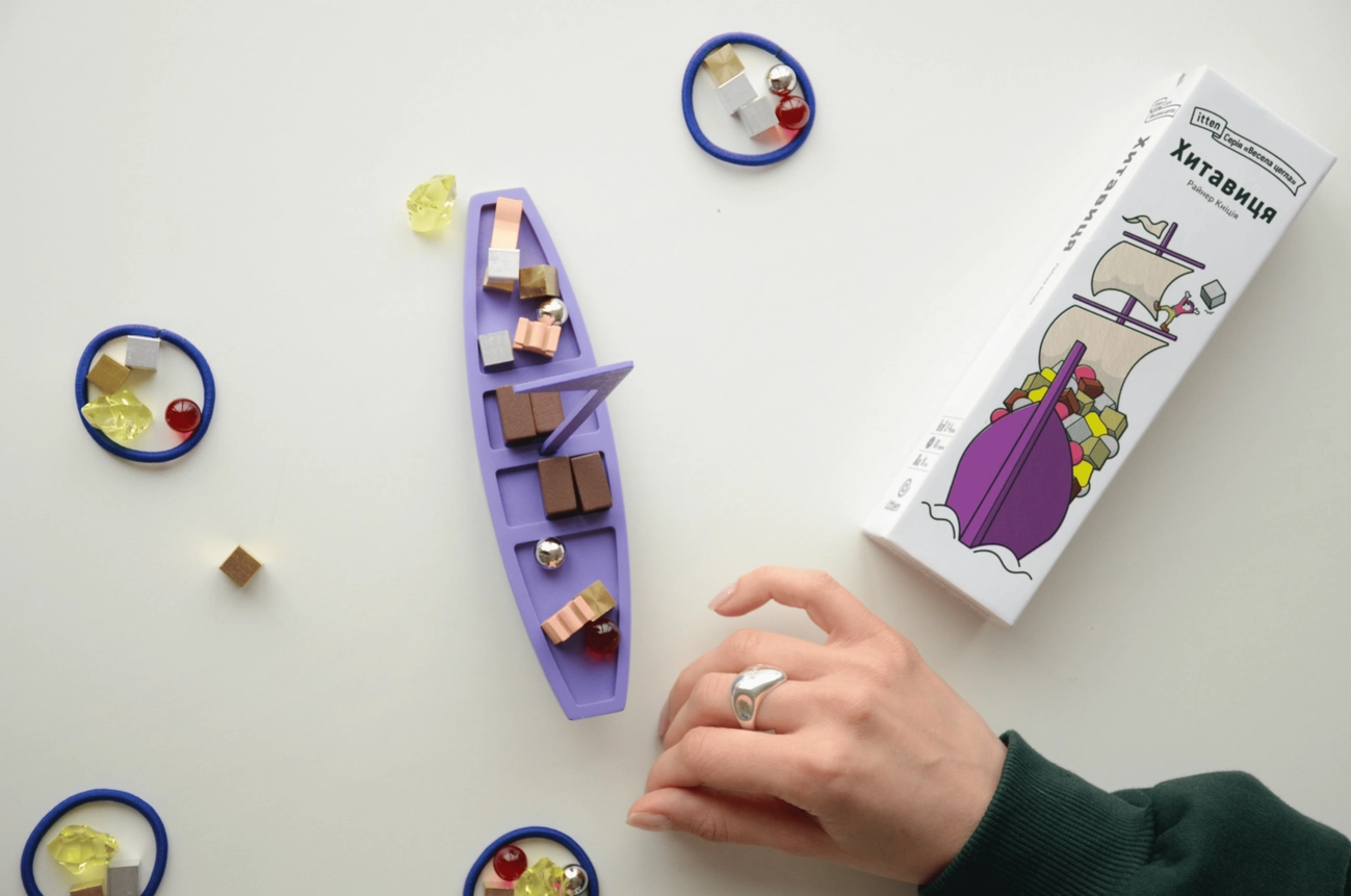 Купити Настольная игра Качка (Viking See-Saw), бренду Pakufuda - 5 - KUBIX Настольная игра Качка (Viking See-Saw), бренду Pakufuda, для 2-4 гравців, час гри < 30мин. - 5 - KUBIX