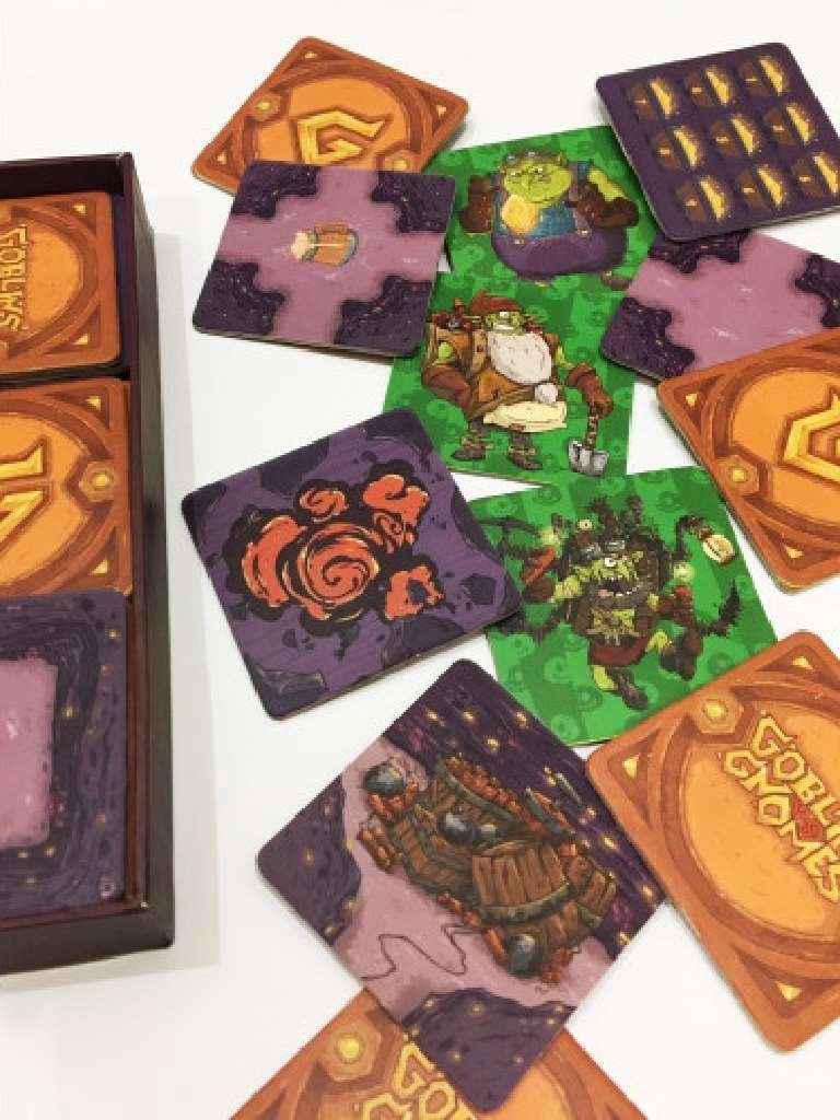 Настольная игра Goblins vs Gnomes, бренду Wanted Games, для 3-8 гравців, час гри < 30мин. - 6 - KUBIX 