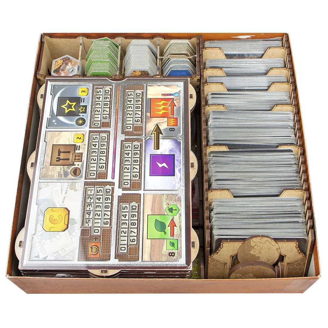 Органайзер для настільної гри Тераформування Марса (Organizer for boardgame Terraforming Mars), бренду Tower Rex - KUBIX