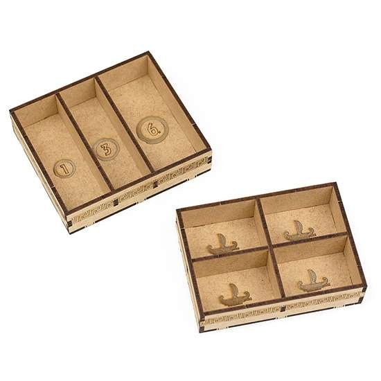  Органайзер для настільної гри 7 Чудес (Organizer for boardgame 7 Wonders), бренду Tower Rex - 5 - KUBIX 