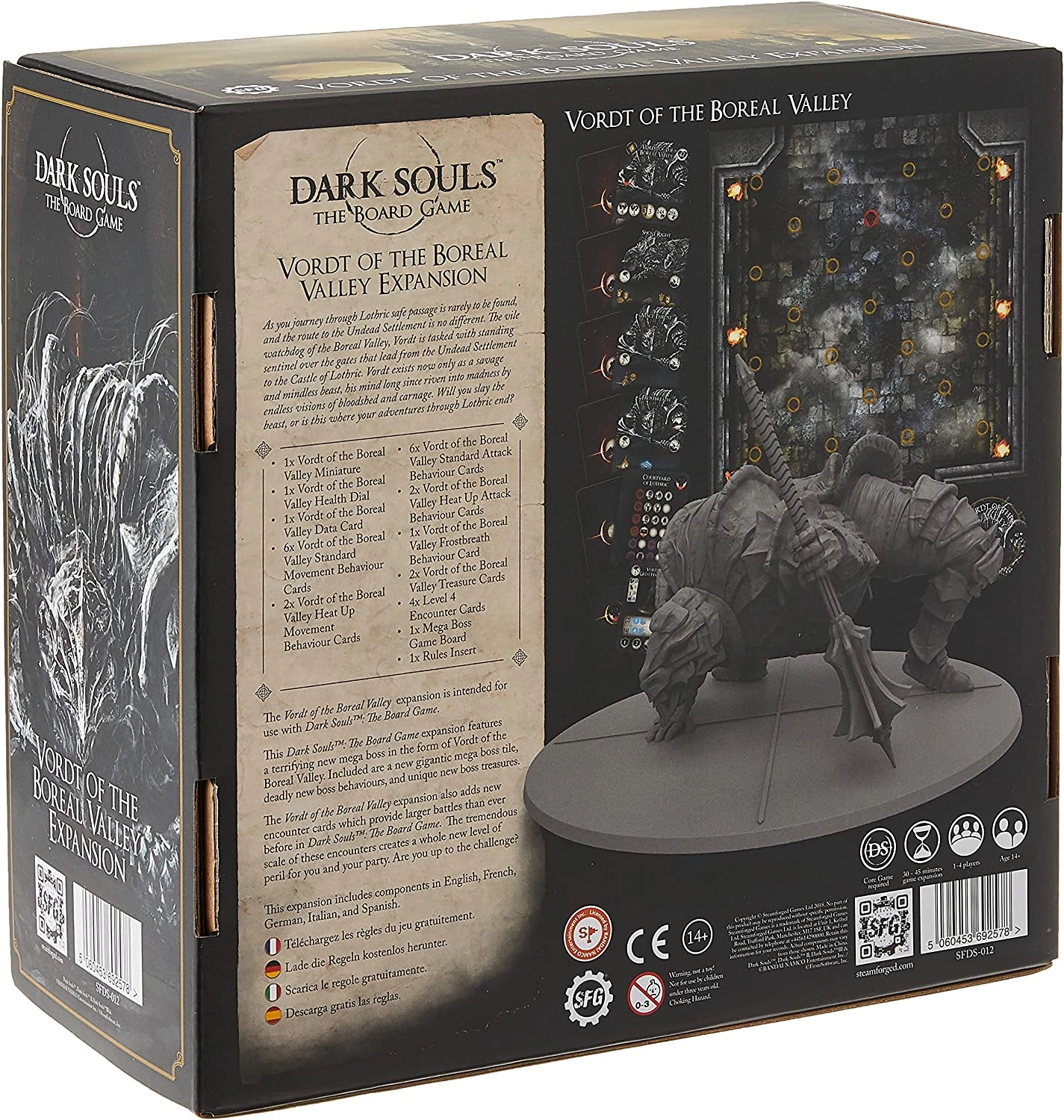 Настольная игра Темные Души. Вордт Северной Долины (Dark Souls: The Board Game. Vordt of the Boreal Valley Expansion) (EN), бренду Steamforged Games Ltd., для 1-4 гравців, час гри > 60мин. - 2 - KUBIX 