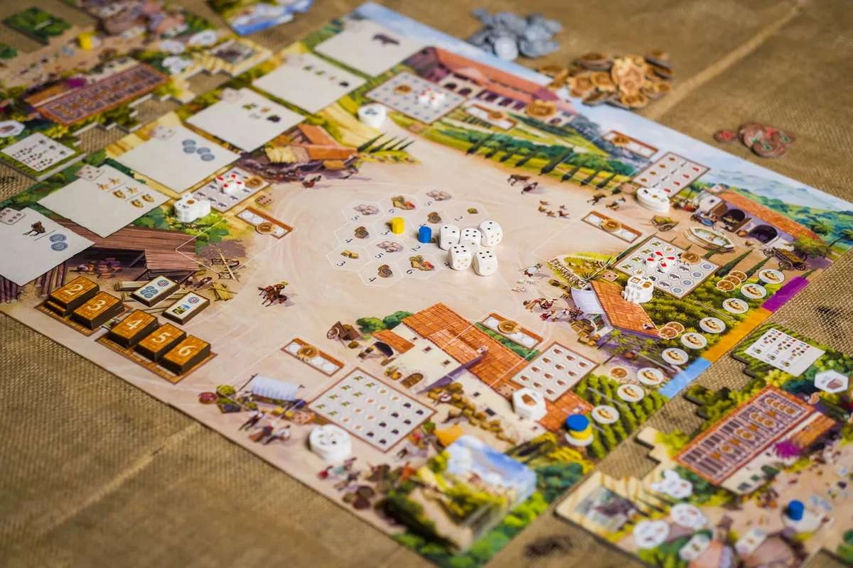 Настольная игра Ла Гранха. Делюкс издание (La Granja: Deluxe Master Set), бренду Board and Dice, для 1-4 гравців, час гри > 60мин. - 11 - KUBIX 