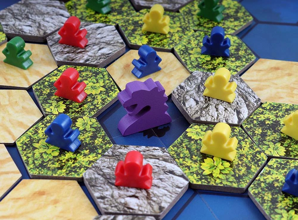 Настільна гра The Island: Вижити! Втеча з Атлантиди (Survive: Escape from Atlantis!), бренду Stronghold Games, для 2-4 гравців, час гри < 60хв. - 7 - KUBIX 