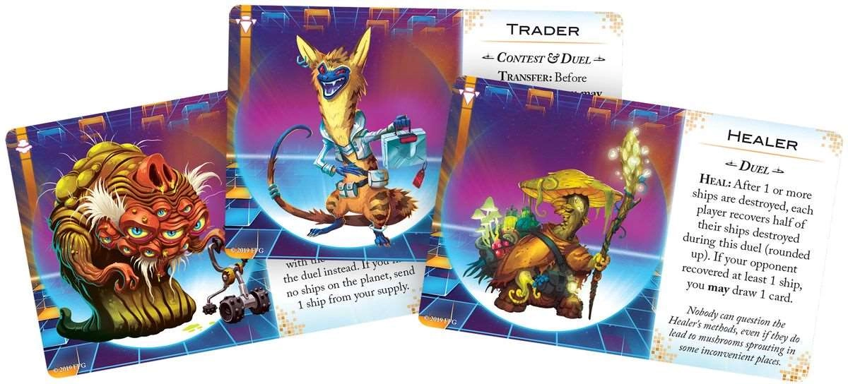 Настільна гра Cosmic Encounter: Duel (Космічна Сутичка: Дуель) (EN), для 2-2 гравців, час гри < 30мин. - 3 - KUBIX 