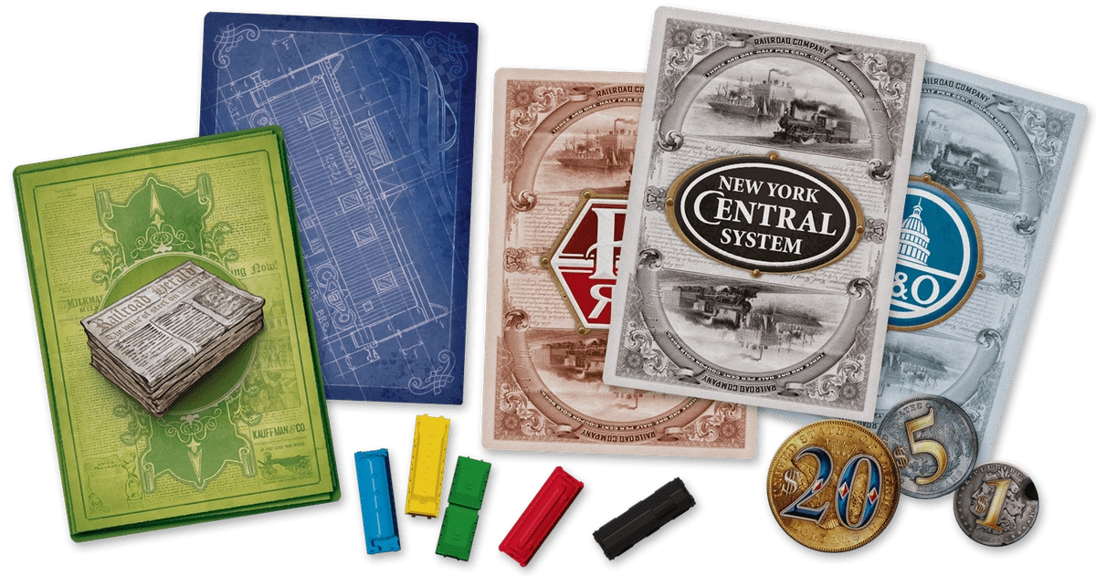 Настільна гра Квиток на Потяг: Легенди Заходу (Ticket to Ride: Legends of the West) (EN) , бренду Days of Wonder, для 2-5 гравців, час гри < 30хв. - 6 - KUBIX 