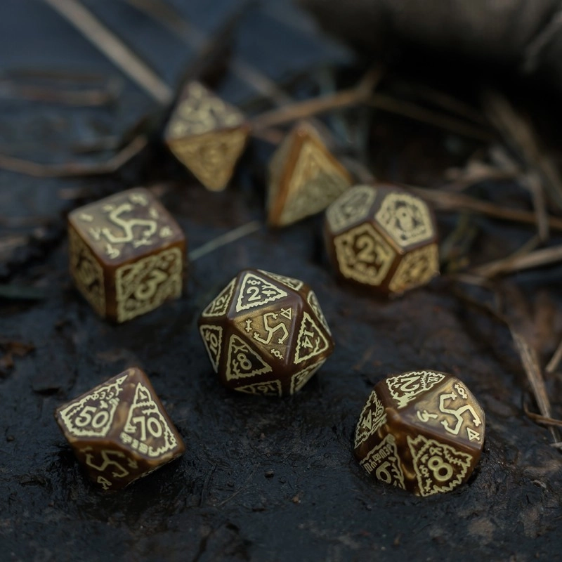 Набор кубиков The Witcher Dice Set. Crones - Weavess - 2 - KUBIX 