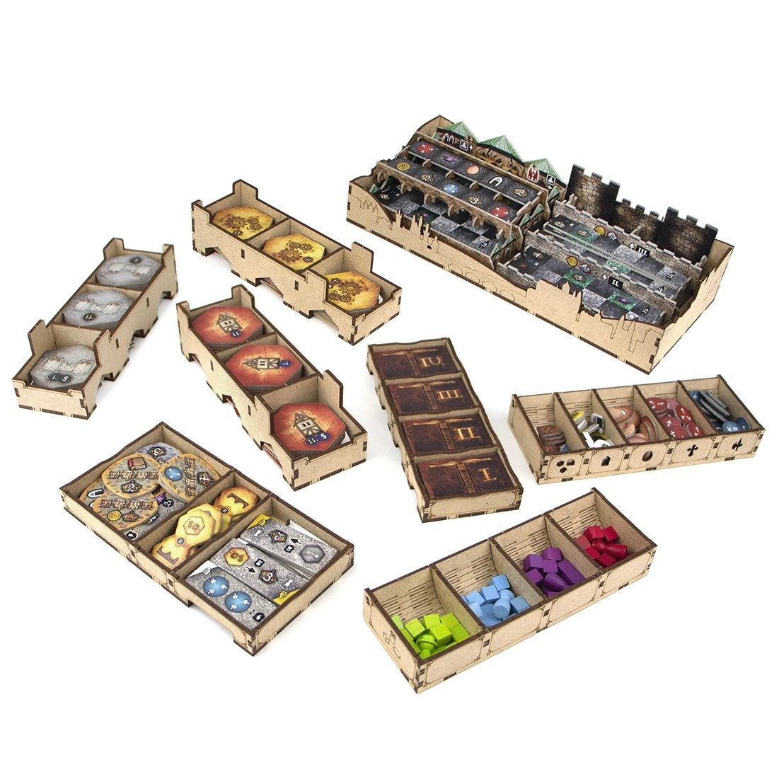 Органайзер для настольной игры Прага (Organizer for boardgame Praga Caput Regni), бренду Tower Rex - 3 - KUBIX 
