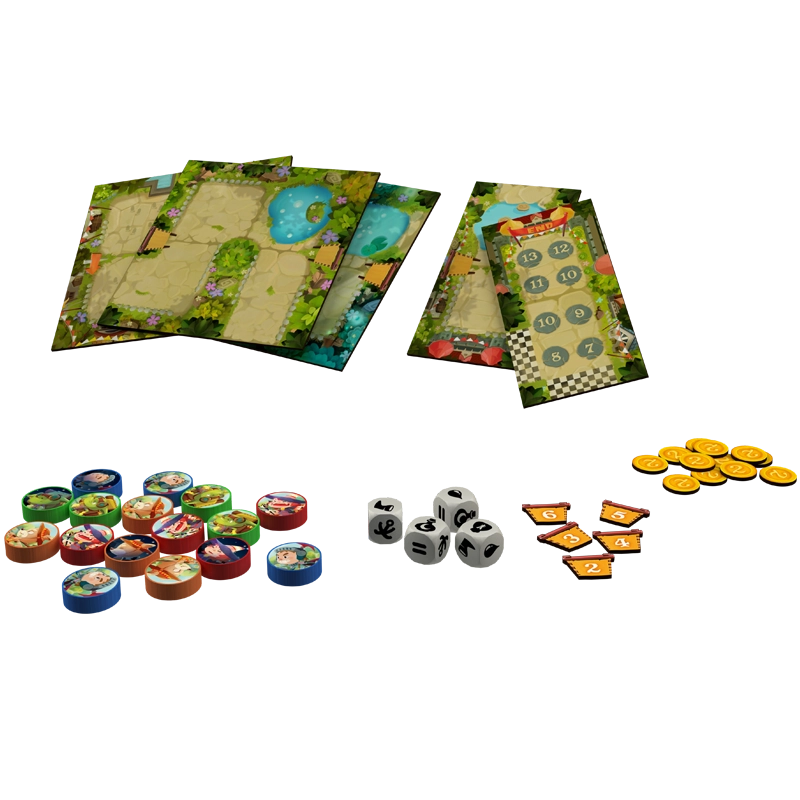Настольная игра Kingdom Run (Бег по королевству) (EN), для 2-4 гравців, час гри < 30мин. - 3 - KUBIX 