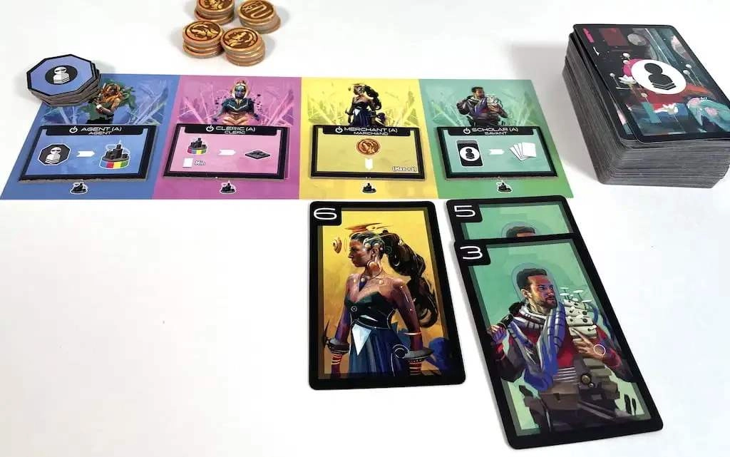 Настольная игра Хроники мегаполиса (Capital Lux 2: Pocket), бренду Woodcat, для 2-4 гравців, час гри < 30мин. - 3 - KUBIX 