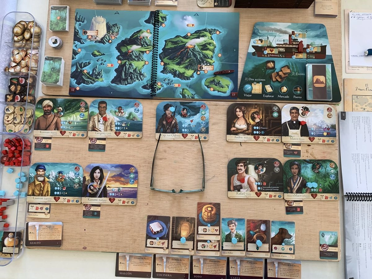 Настільна гра Сплячі Боги. Хвилі знищення (Sleeping Gods: Tides of Ruin), бренду Games 7Days, для 1-4 гравців, час гри > 60хв. - 5 - KUBIX 