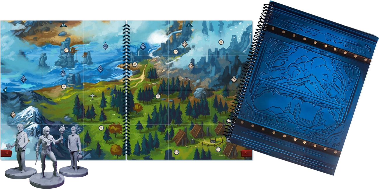 Настільна гра Сплячі Боги. Далекі небеса (Sleeping Gods: Distant Skies), бренду Games 7Days, для 1-4 гравців, час гри > 60хв. - 4 - KUBIX 