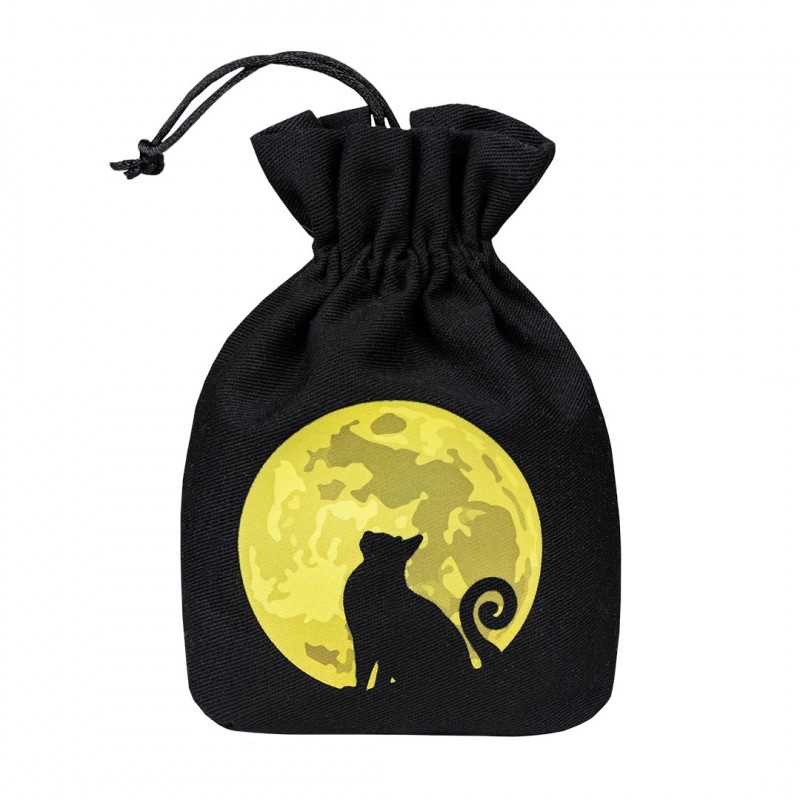 Мешочек CATS Dice Pouch: The Mooncat, бренду Q-Workshop - KUBIX